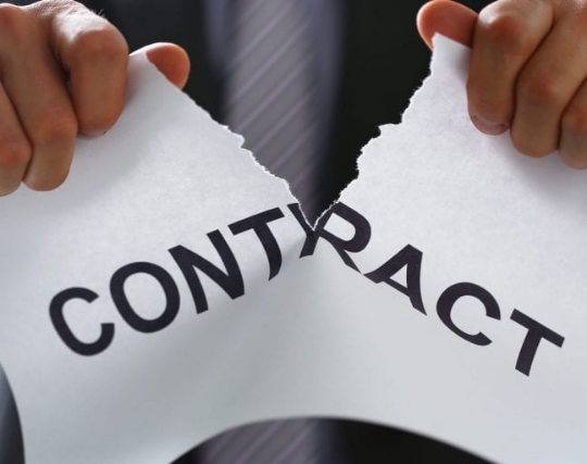 FRUSTRATION OF REAL ESTATE CONTRACTS